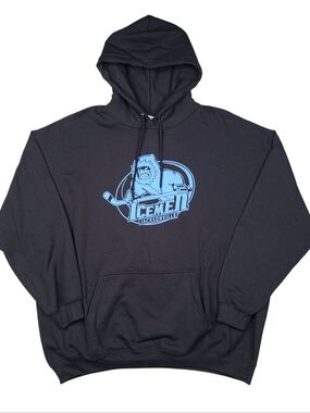 Jacksonville Iceman Hockey ECHL NHL Minor Leage Team Hoodie Mens 3XL